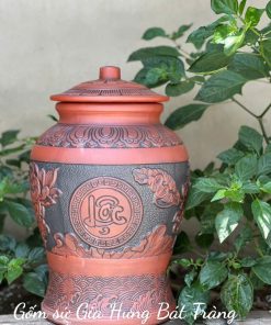 Hũ đựng gạo bát tràng, chum đưng gạo, hũ gạo gốm