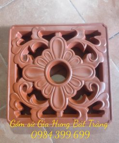 Gạch thông gió gốm sứ bát tràng