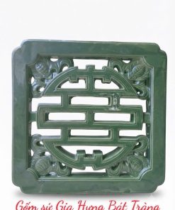 Gạch thông gió gốm bát tràng gạch chữ thọ
