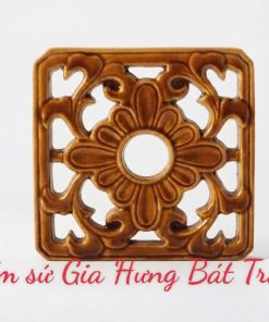 Gạch thông gió gốm bát tràng gạch hoa cúc