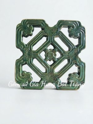 Gạch thông gió gốm bát tràng gạch hoa văn cổ