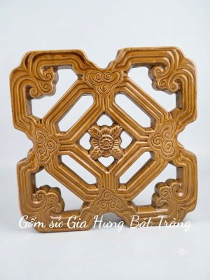 Gạch thông gió gốm bát tràng gạch hoa văn cổ