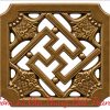 Gạch thông gió gốm bát tràng gạch chữ vạn