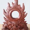 Rồng Chầu Mặt Nguyệt Gốm Đất Đỏ dài 1m25