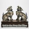 Tượng nghê gốm bát tràng cao 70cm